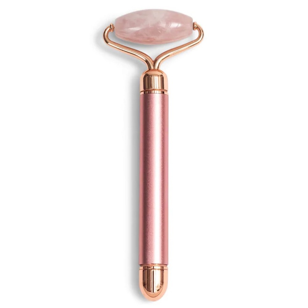 NIB Zoë Ayla Rose Quartz Vibrating Facial Roller